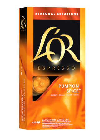8711000581049  L'OR Pumpkin Spice left